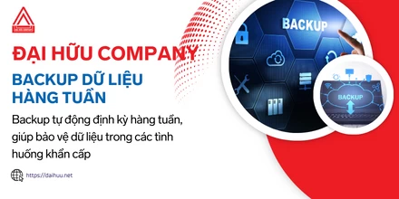 Backup Dữ Liệu Hàng Tuần